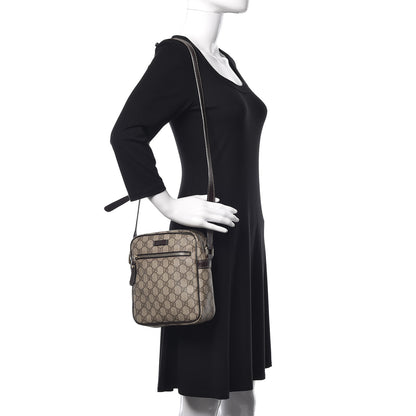 Gucci GG Plus Monogram Messenger Bag Dark Brown 2 of 9