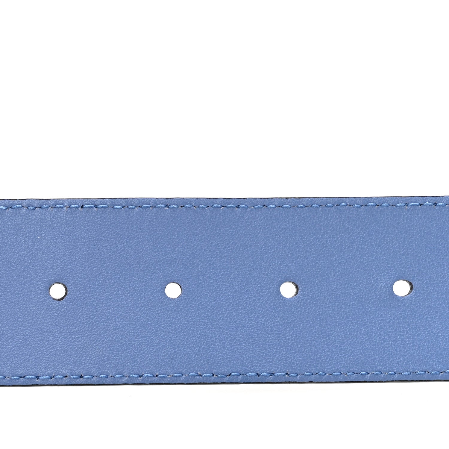 Gucci Calfskin Double G 40mm Belt 90 36 Clear Sky Blue 4 of 8