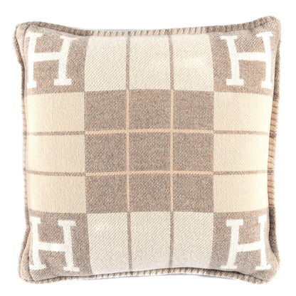 Hermes Wool Cashmere Avalon III Pillow PM Coco Camomille 2 of 3