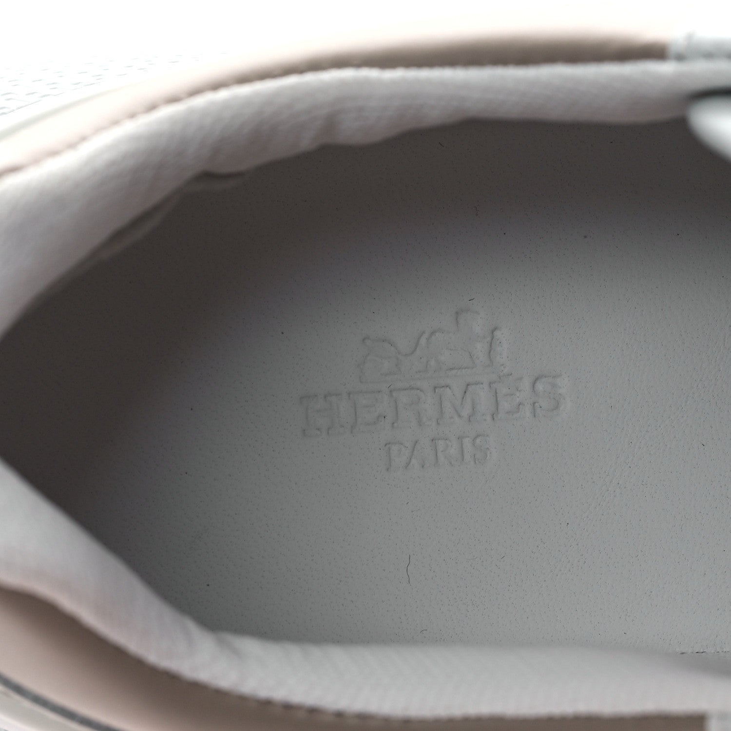 Hermes Calfskin Womens Giga Sneakers  38 Multicolor White Gomma 8 of 9