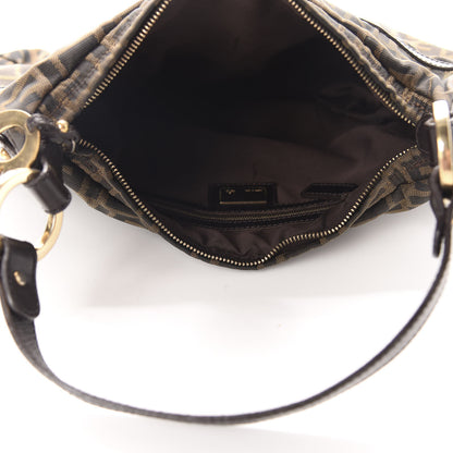 Fendi Zucca Cuoio Lucido Chef Hobo Tobacco Moro 4 of 10