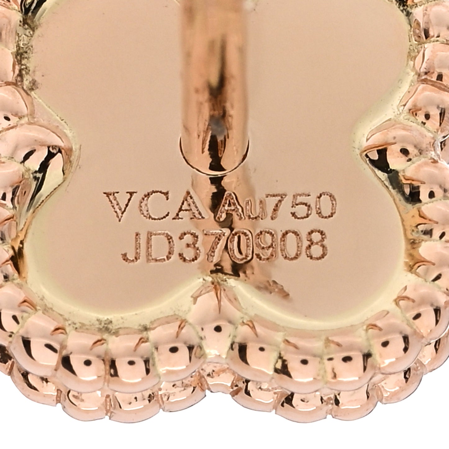 18K Rose Gold Sweet Alhambra Earrings