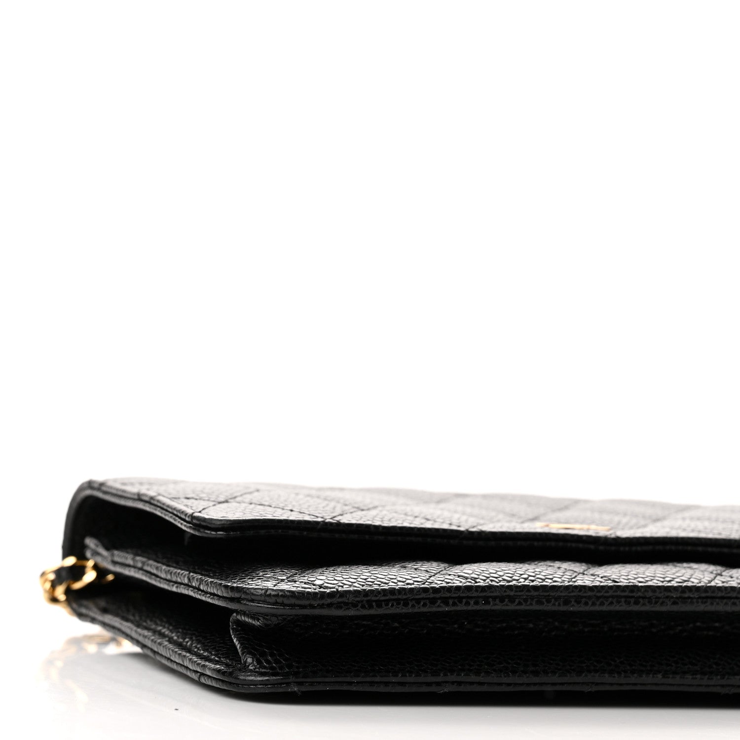 Chanel Caviar Quilted Wallet on Chain WOC Black 9 of 13