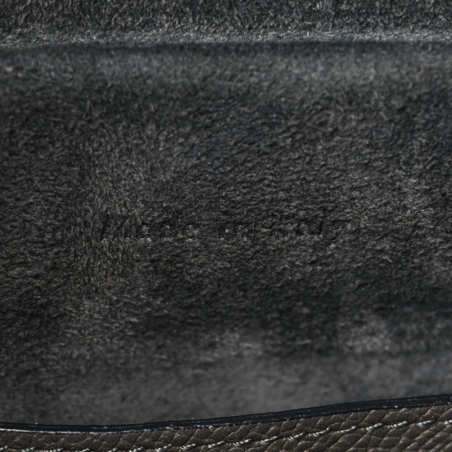 Celine Baby Grained Calfskin Micro Belt Bag Grey 7 of 10