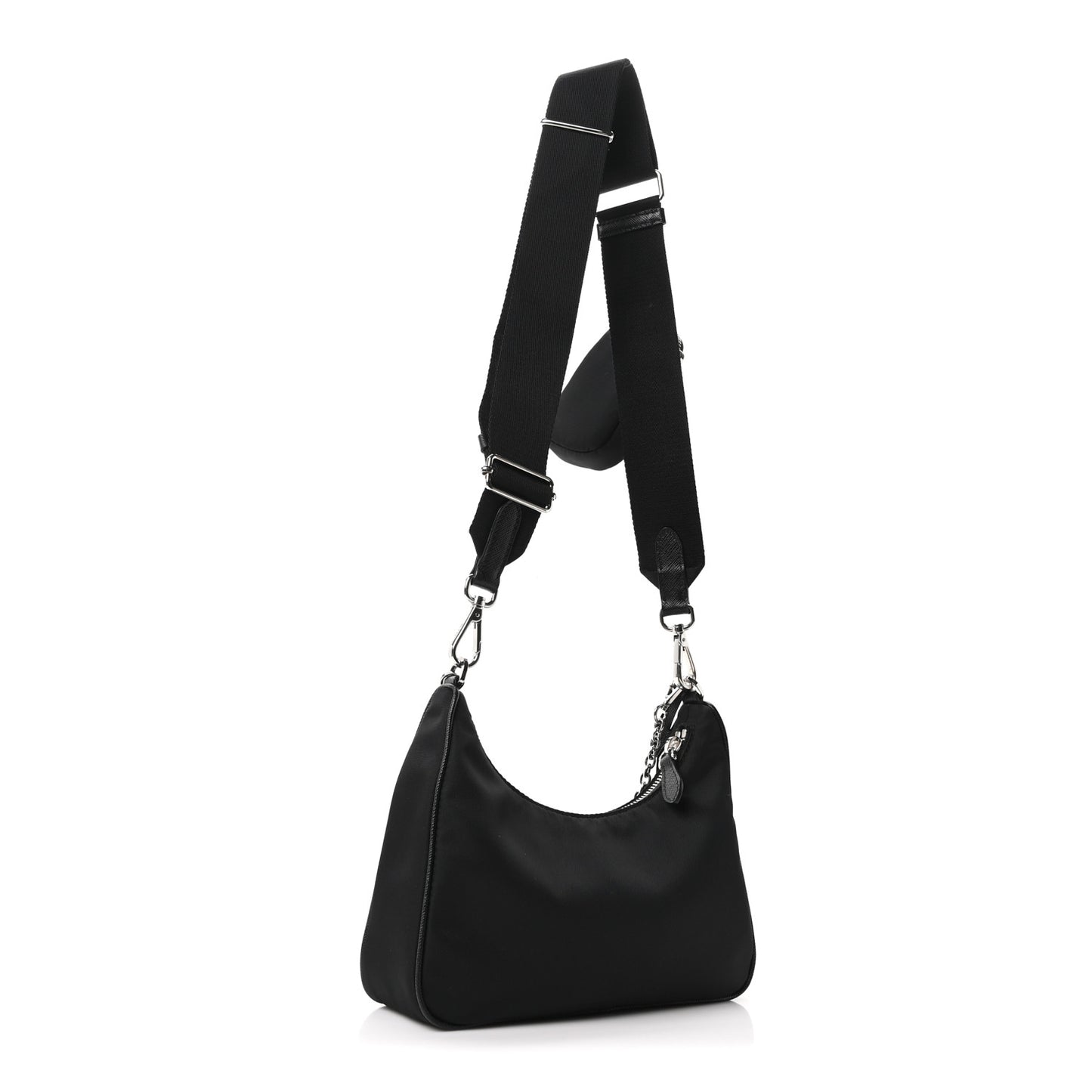 Nylon Re-Edition 2005 Shoulder Bag Black