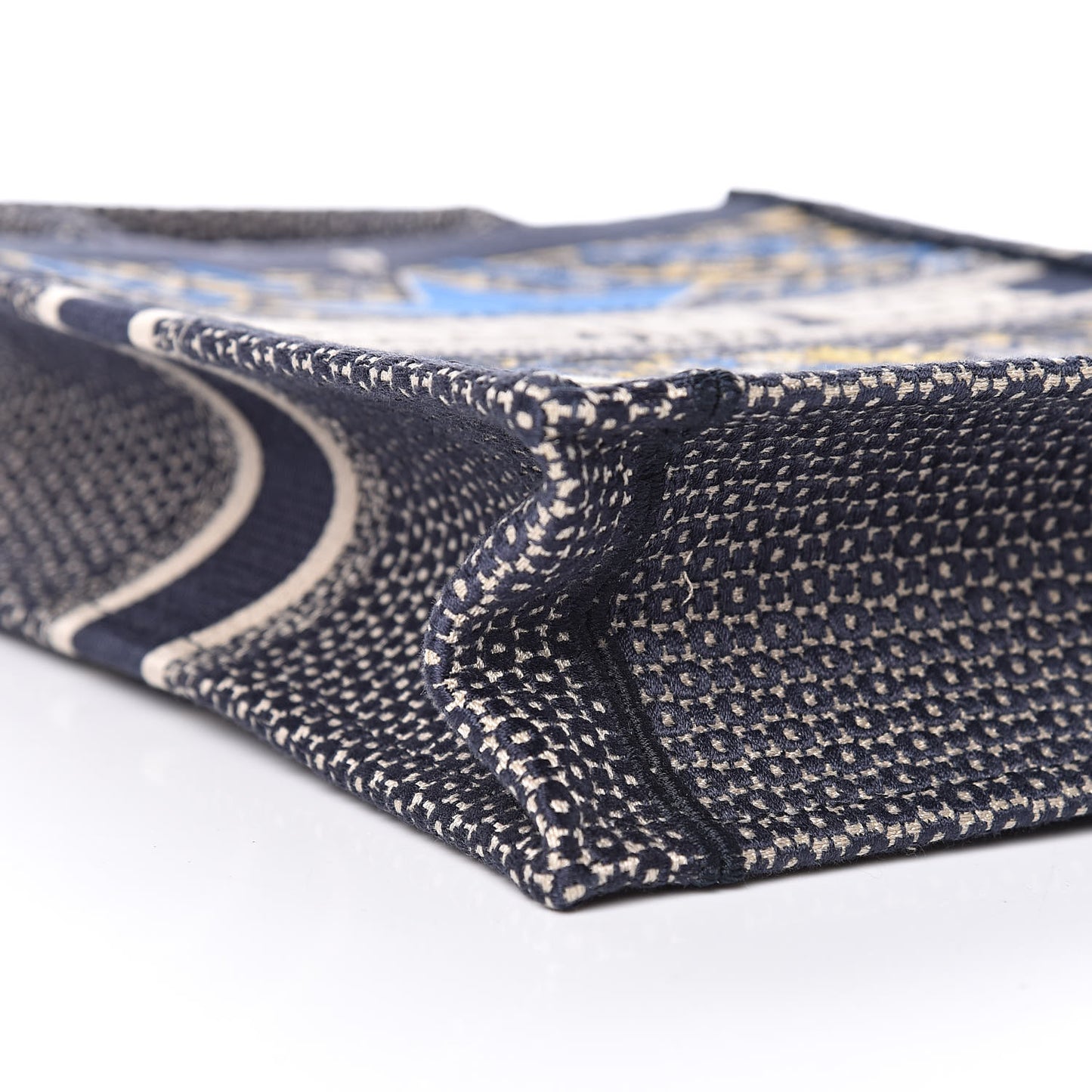 Canvas Embroidered Vertical L'Etoile Book Tote