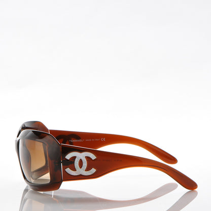 Chanel Mother of Pearl CC Sunglasses 5076 H Tortoise 2 of 6