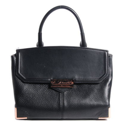 Alexander Wang Calfskin Large Marion Soft Black with Rose Gold Hardware 1 of 7