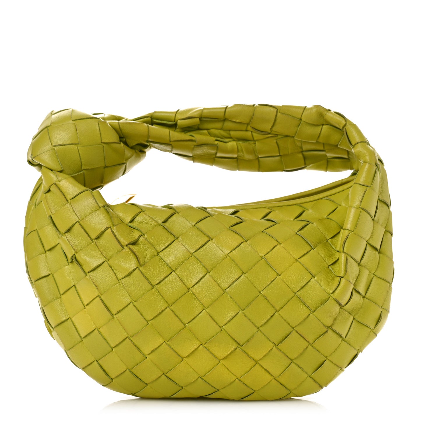 Nappa Intrecciato Mini Jodie Kiwi