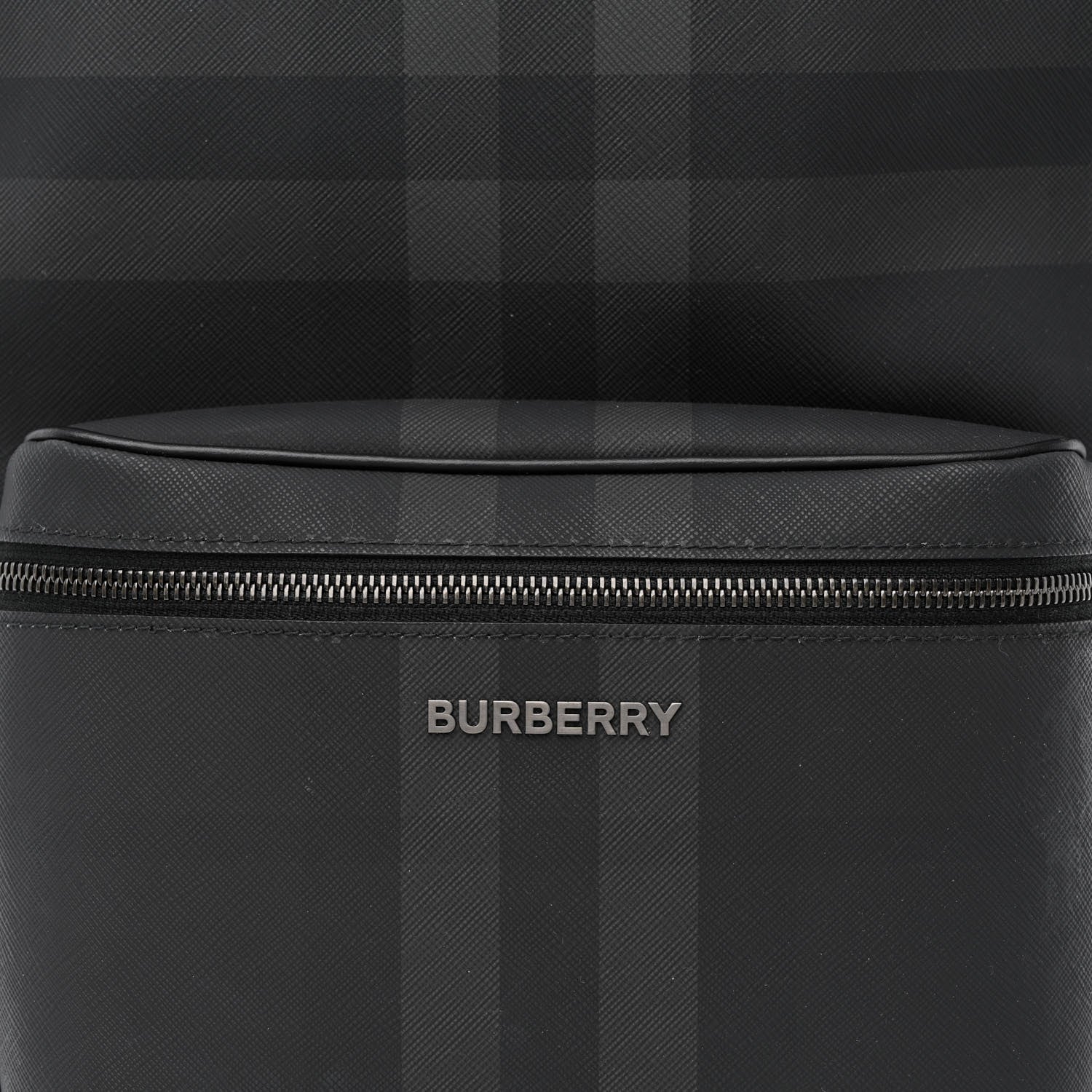 Burberry Charcoal Check Jett Backpack 9 of 11