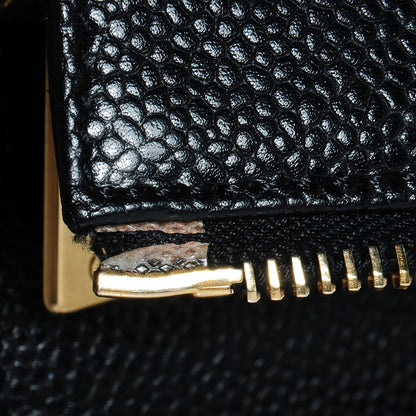 Chanel Caviar Quilted Petit Timeless Tote PTT Black 5 of 10
