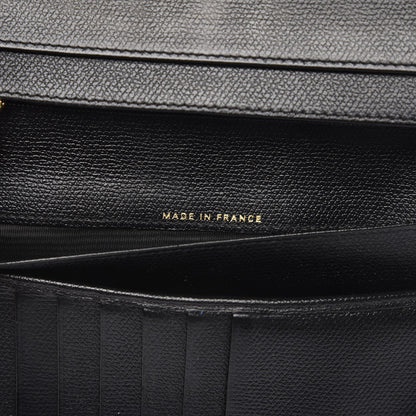 Chanel Caviar CC Yen Wallet Black 7 of 13