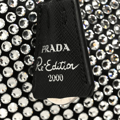 Prada Satin Crystal Mini Re-Edition 2000 Bag Cristal 8 of 11