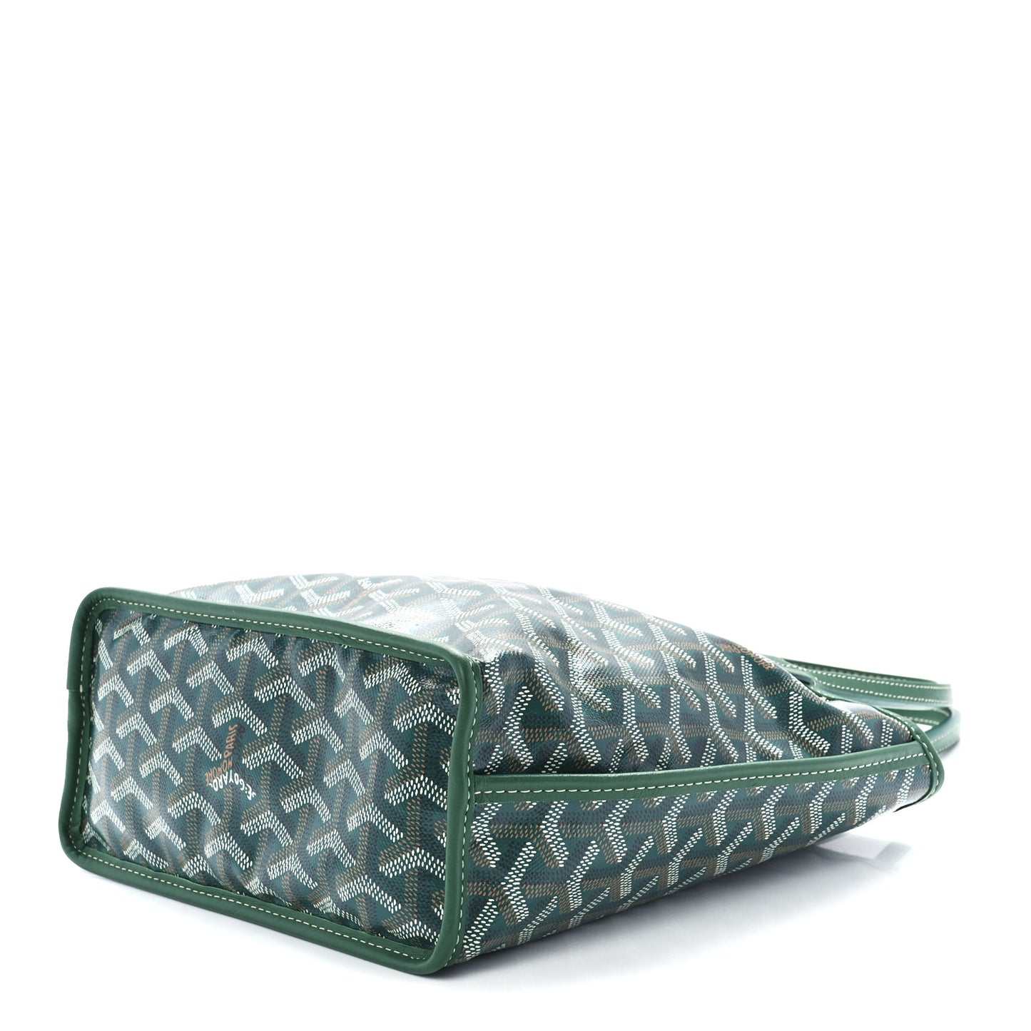 Goyardine Reversible Mini Anjou Green