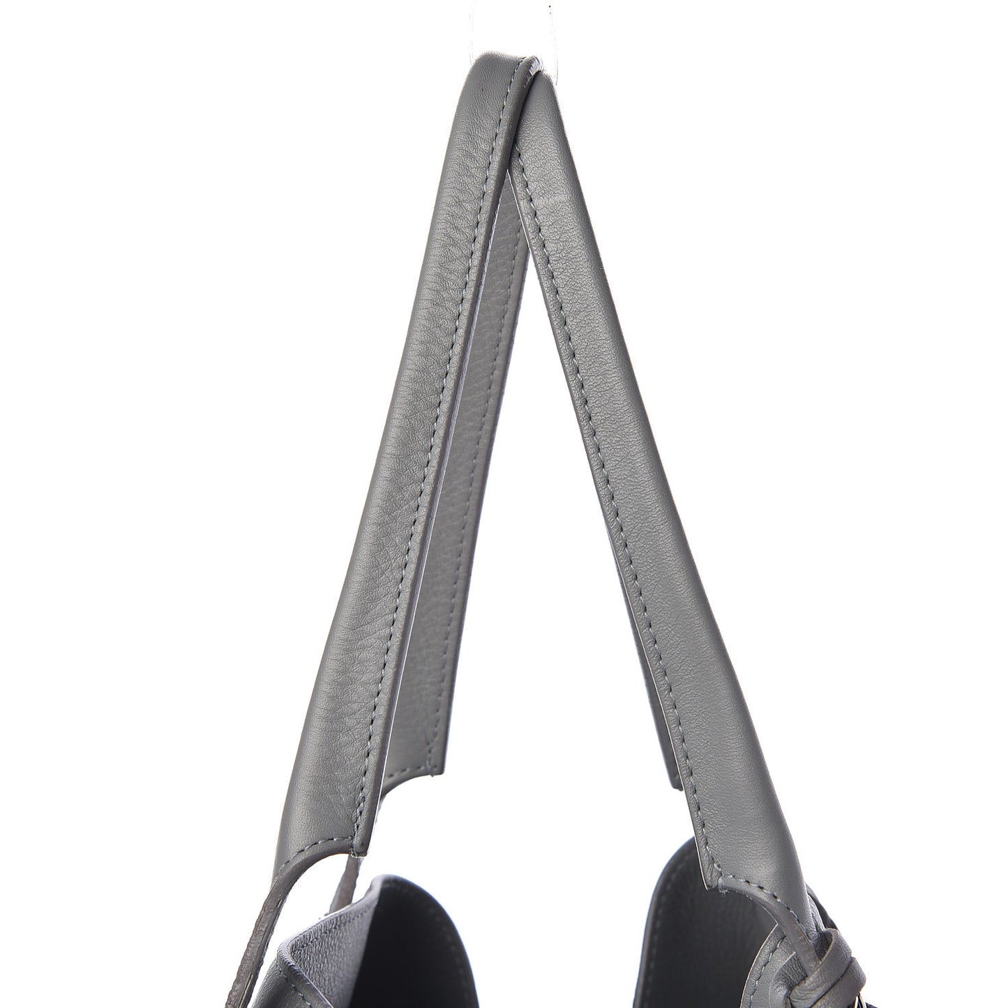 Veau Papier A4 Zip Around Tote Grey