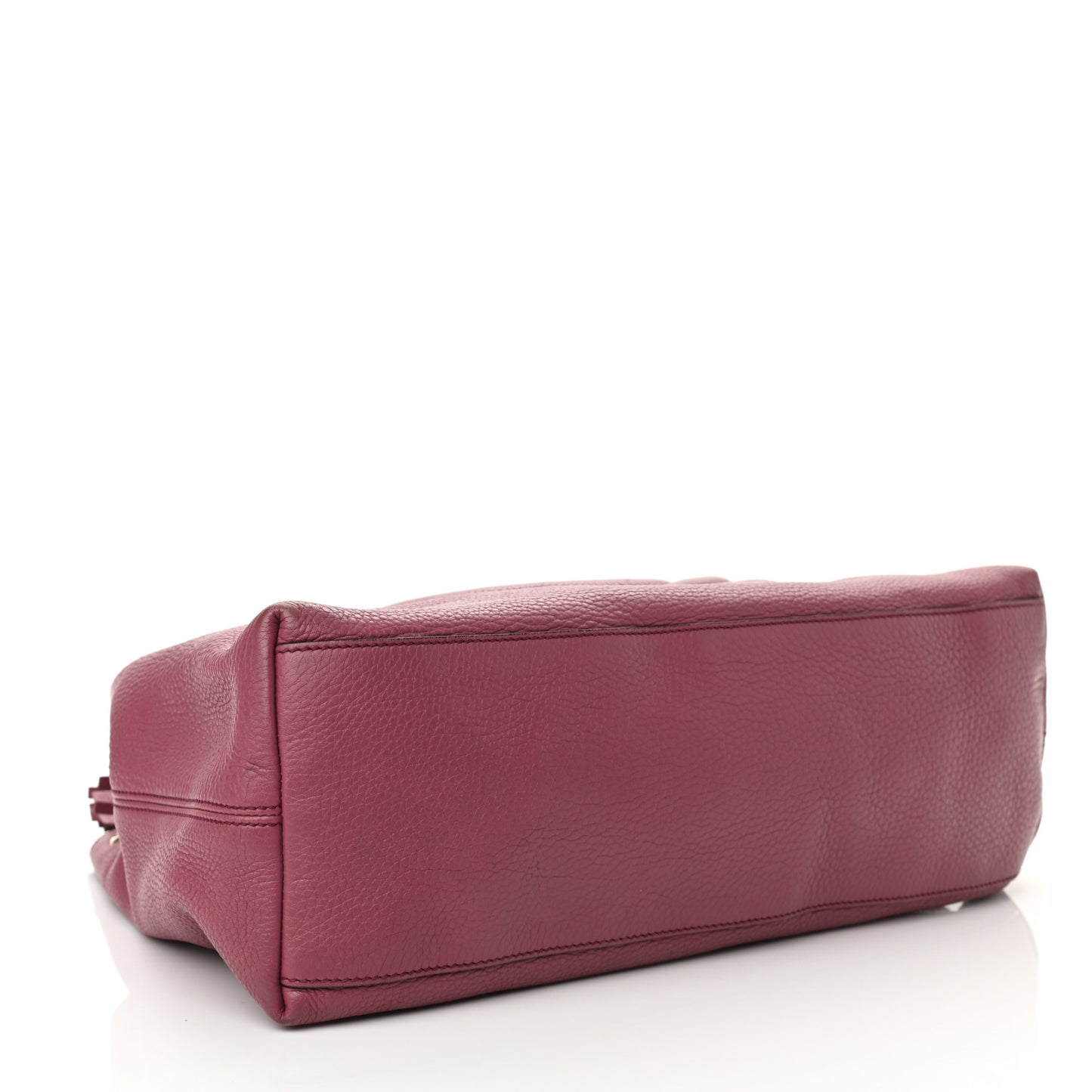 Pebbled Calfskin Medium Soho Chain Shoulder Bag Peonia Flower