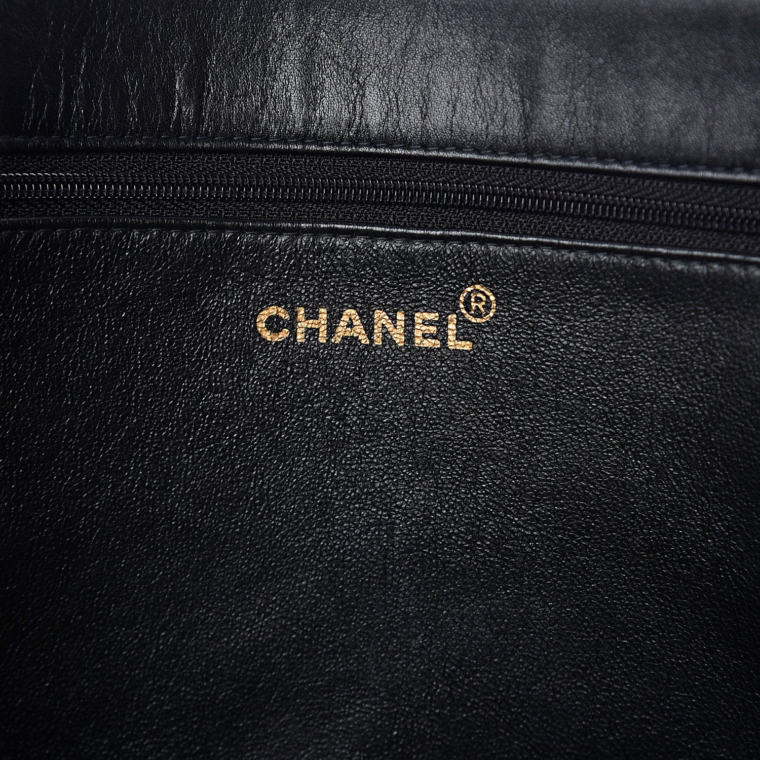 Chanel Lambskin CC Tote Black 5 of 9