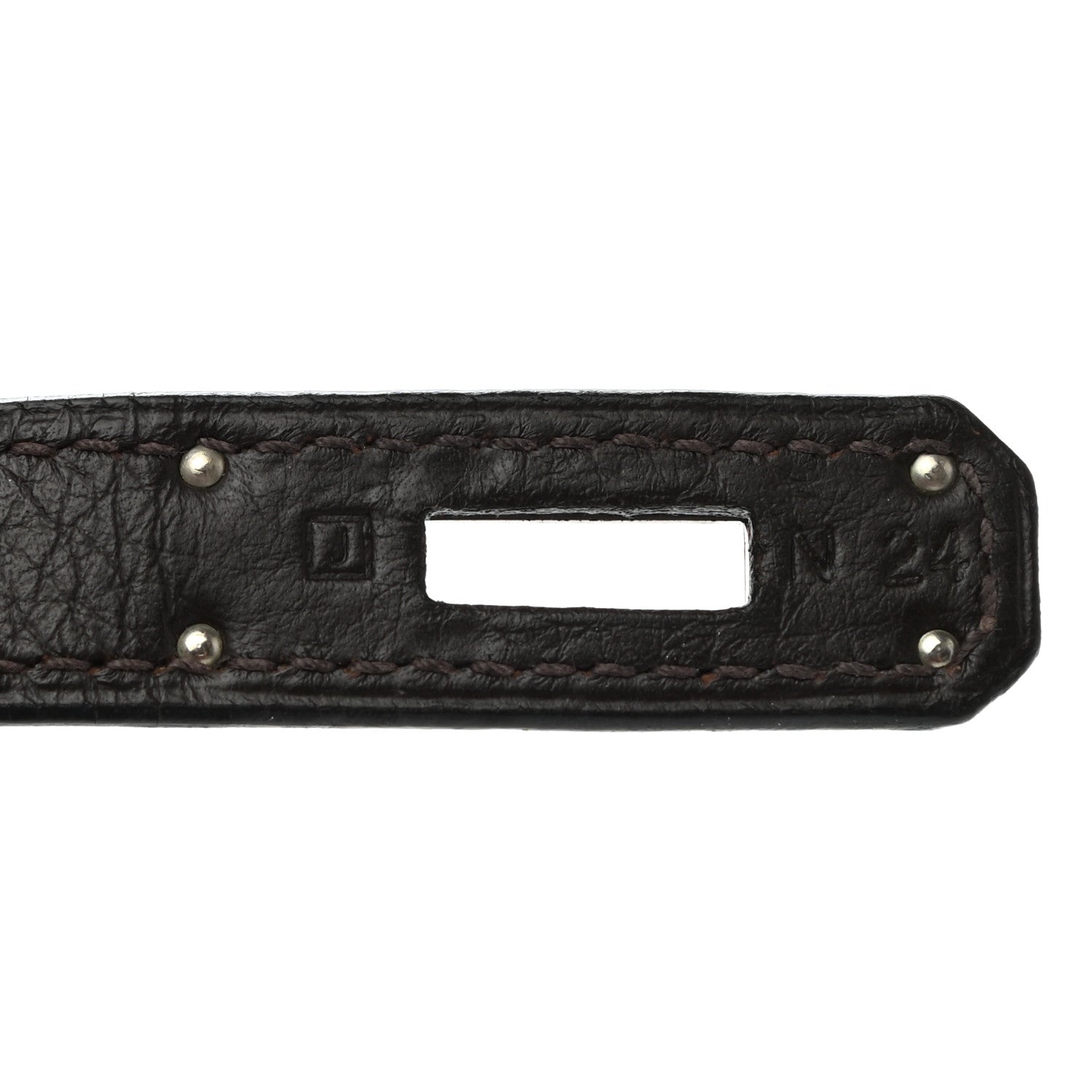 Hermes Togo Kelly Retourne 32 Marron Fonce 6 of 11