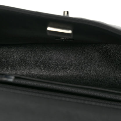 Chanel Lambskin Quilted Mini Rectangular Flap So Black 5 of 11