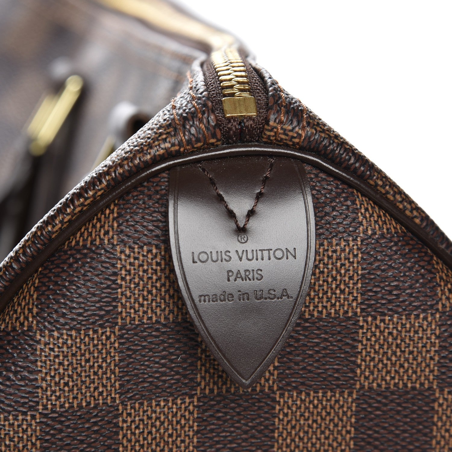 Louis Vuitton Damier Ebene Speedy 35 5 of 7
