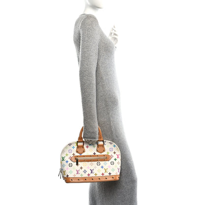 Louis Vuitton Monogram Multicolor Alma PM White 2 of 9