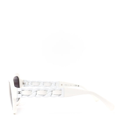 Chanel Acetate Chain Sunglasses 5470-Q-A White 3 of 6