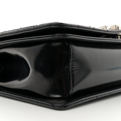 Chanel Glazed Calfskin Medium Boy Flap Black 9 of 13