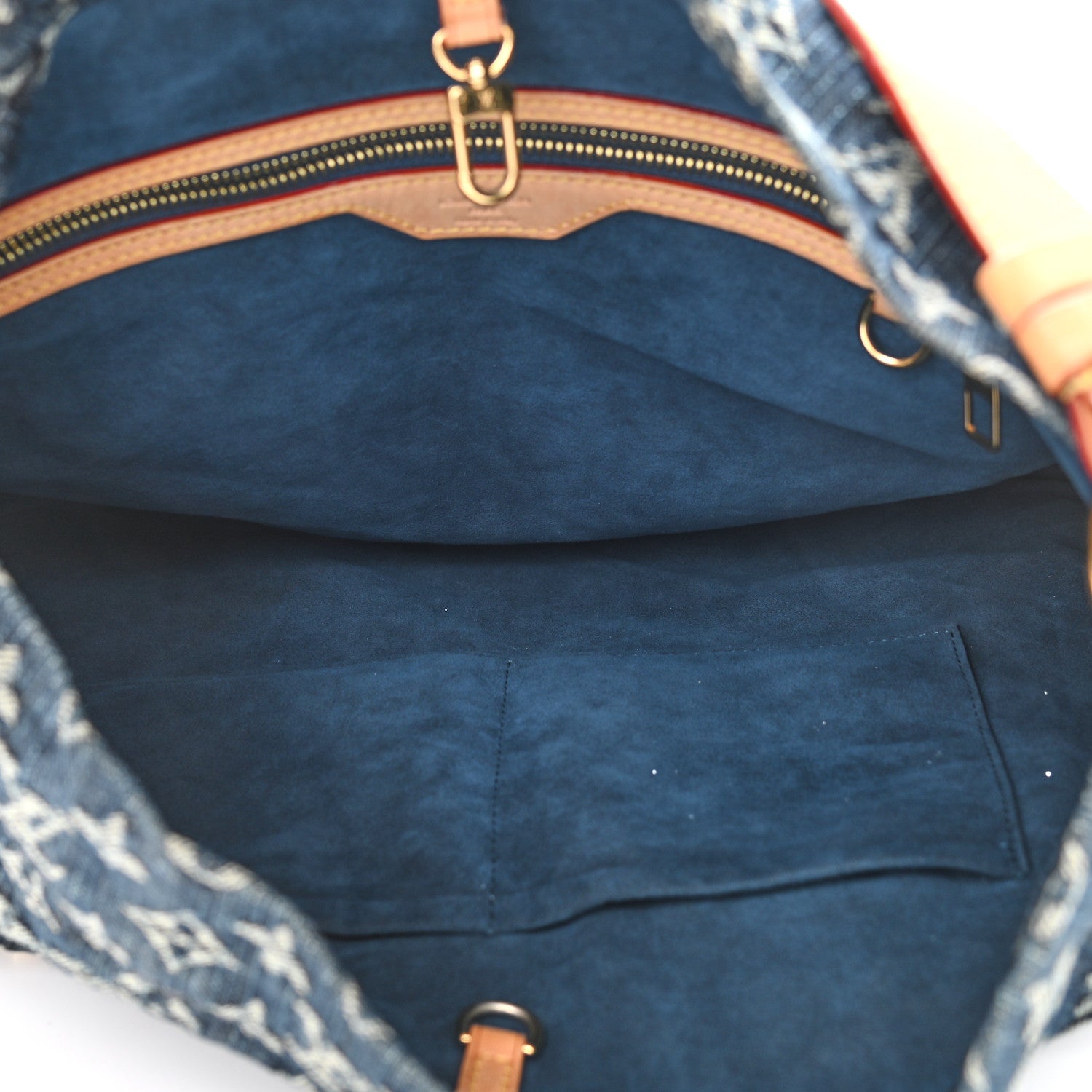 Louis Vuitton Denim Daily GM Gris Blue 7 of 11