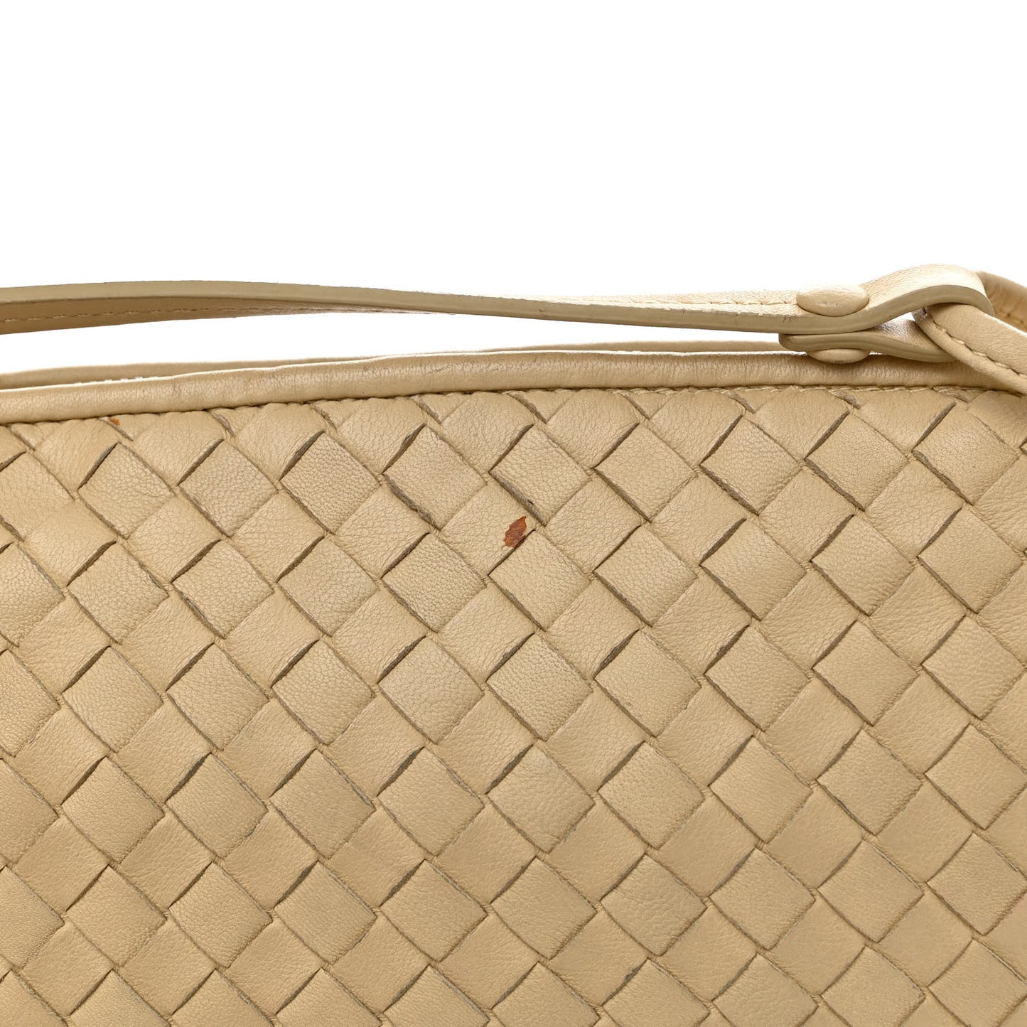 Nappa Intrecciato Nodini Crossbody Messenger Mink