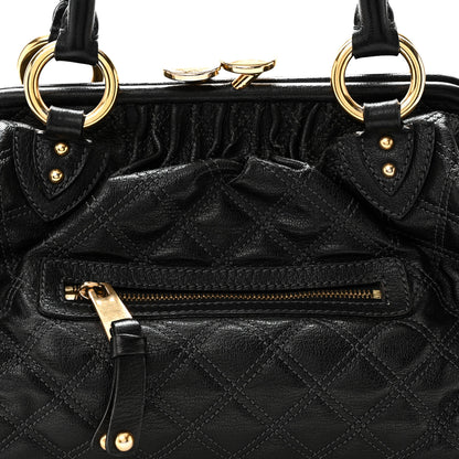 Marc Jacobs Calfskin Quilted Stam Black 7 of 9