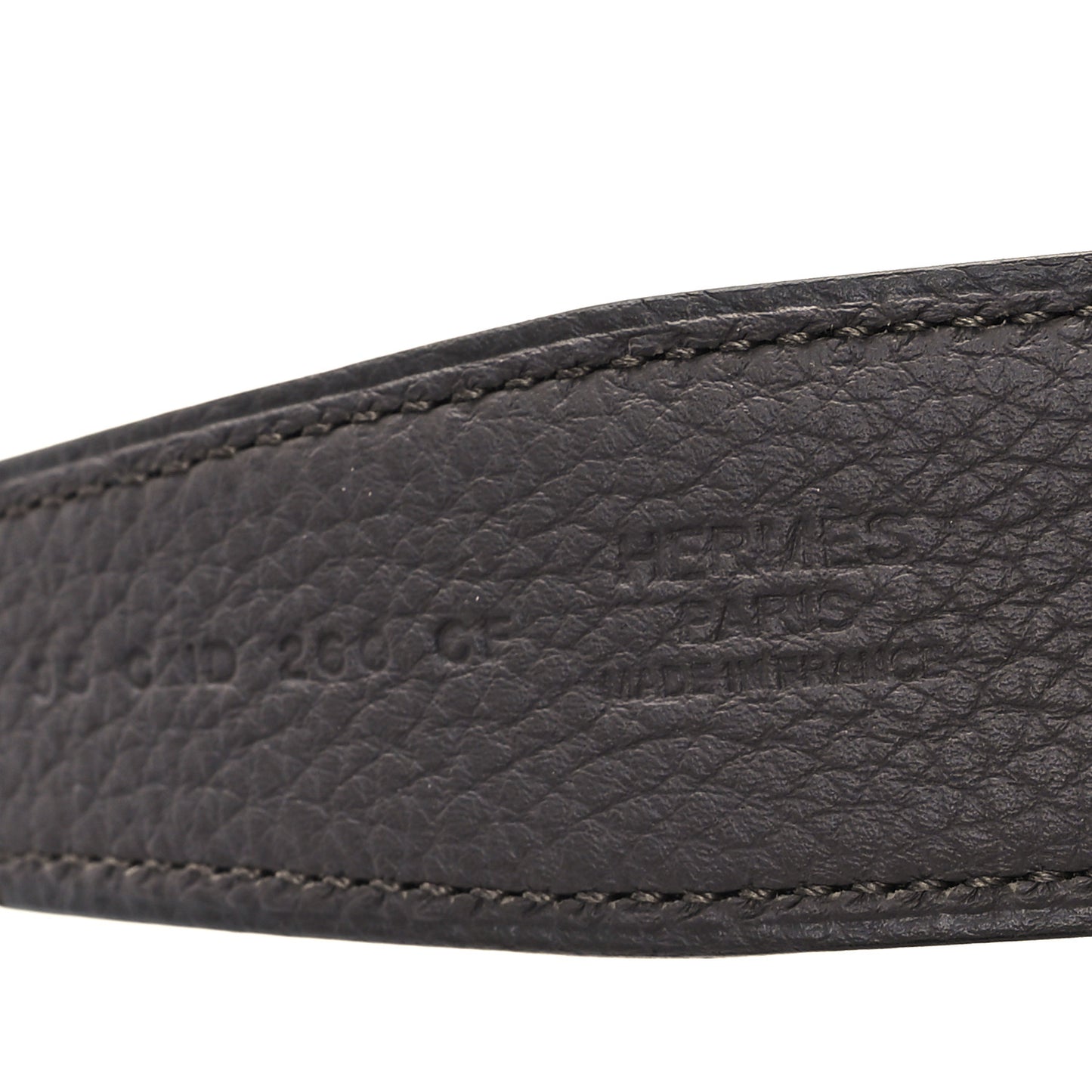 Box 135 Togo 32mm H Belt 95 38 Black Etain