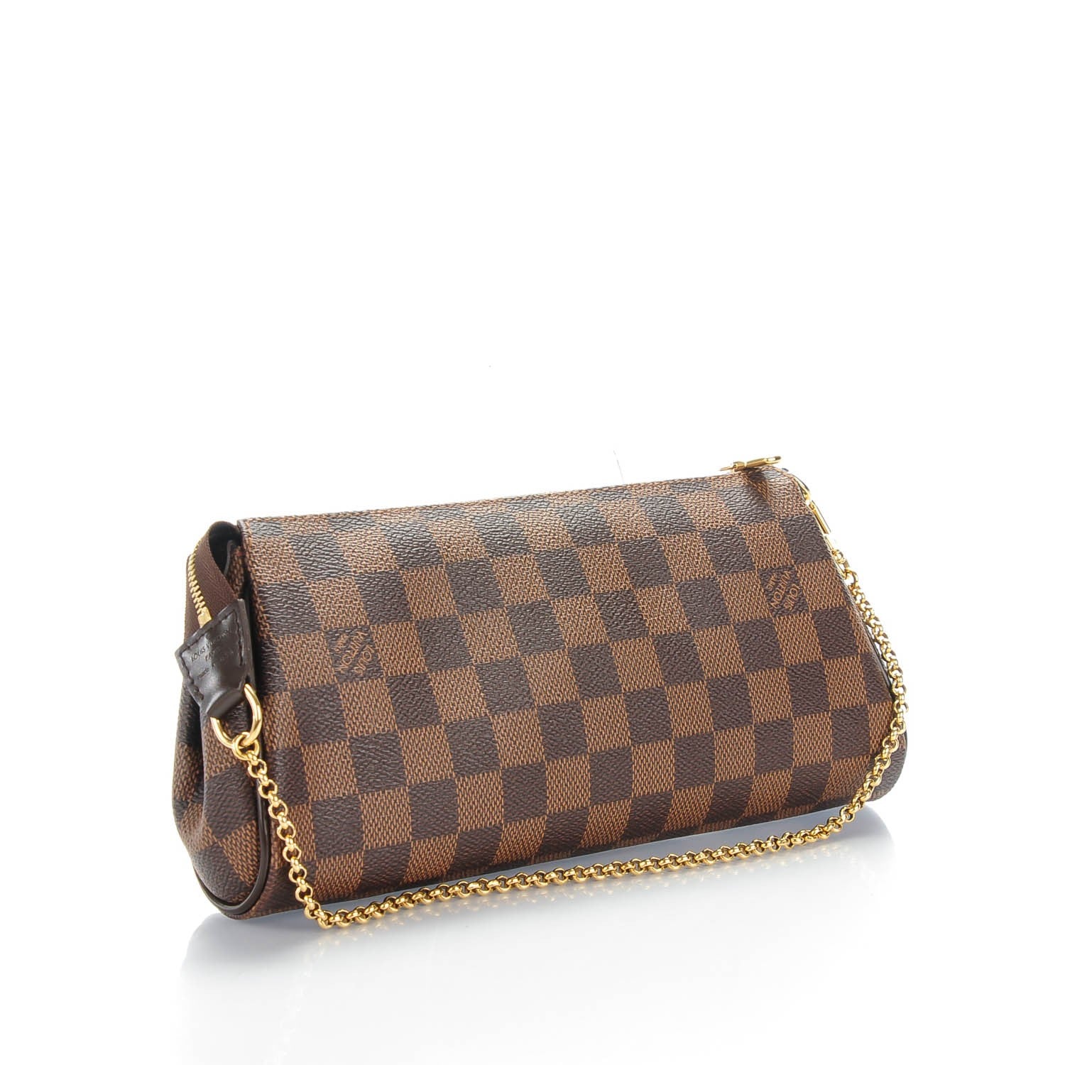Louis Vuitton Damier Ebene Eva Clutch 3 of 7