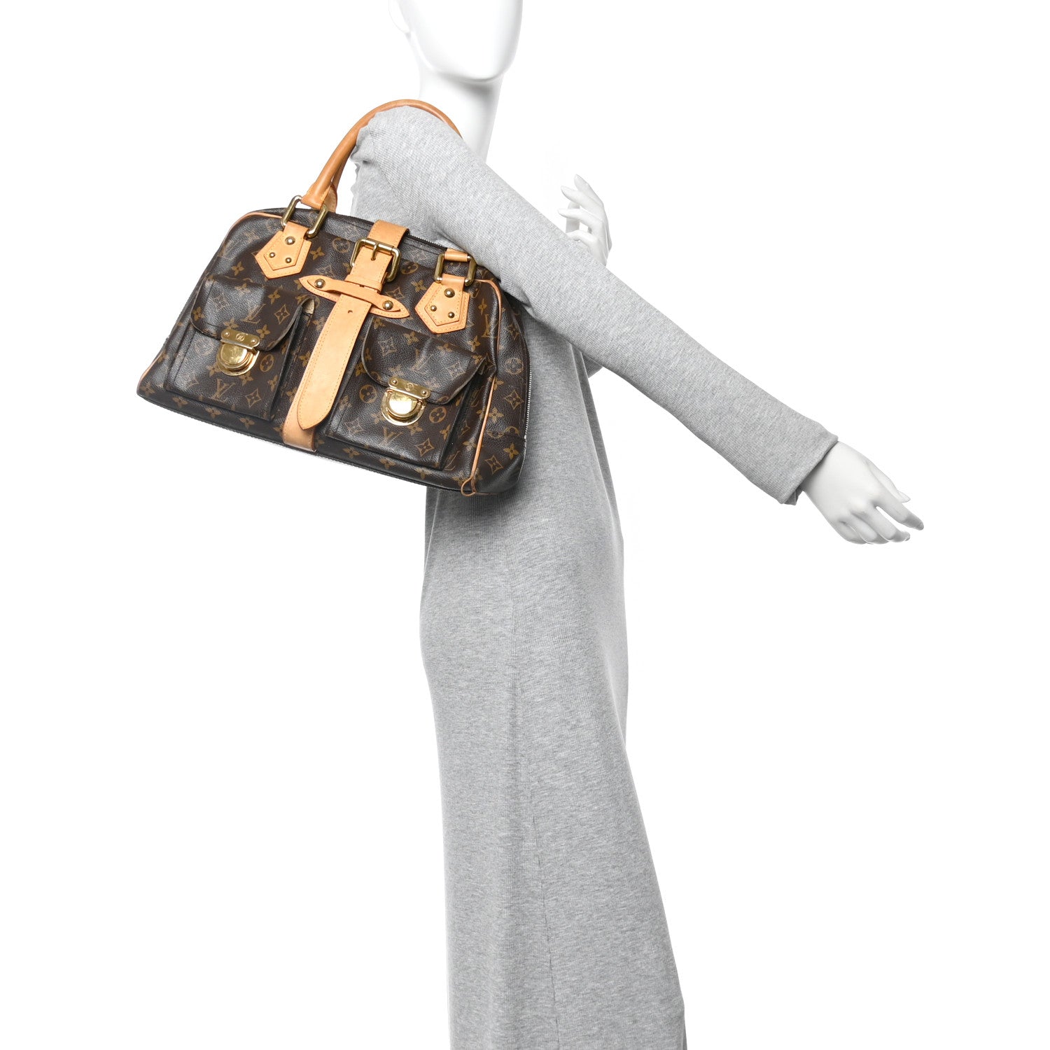 Louis Vuitton Monogram Manhattan GM 2 of 14