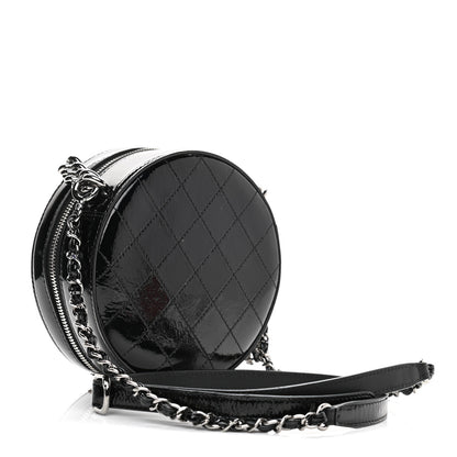 Chanel Patent Round As Earth Evening Bag Black 3 of 11