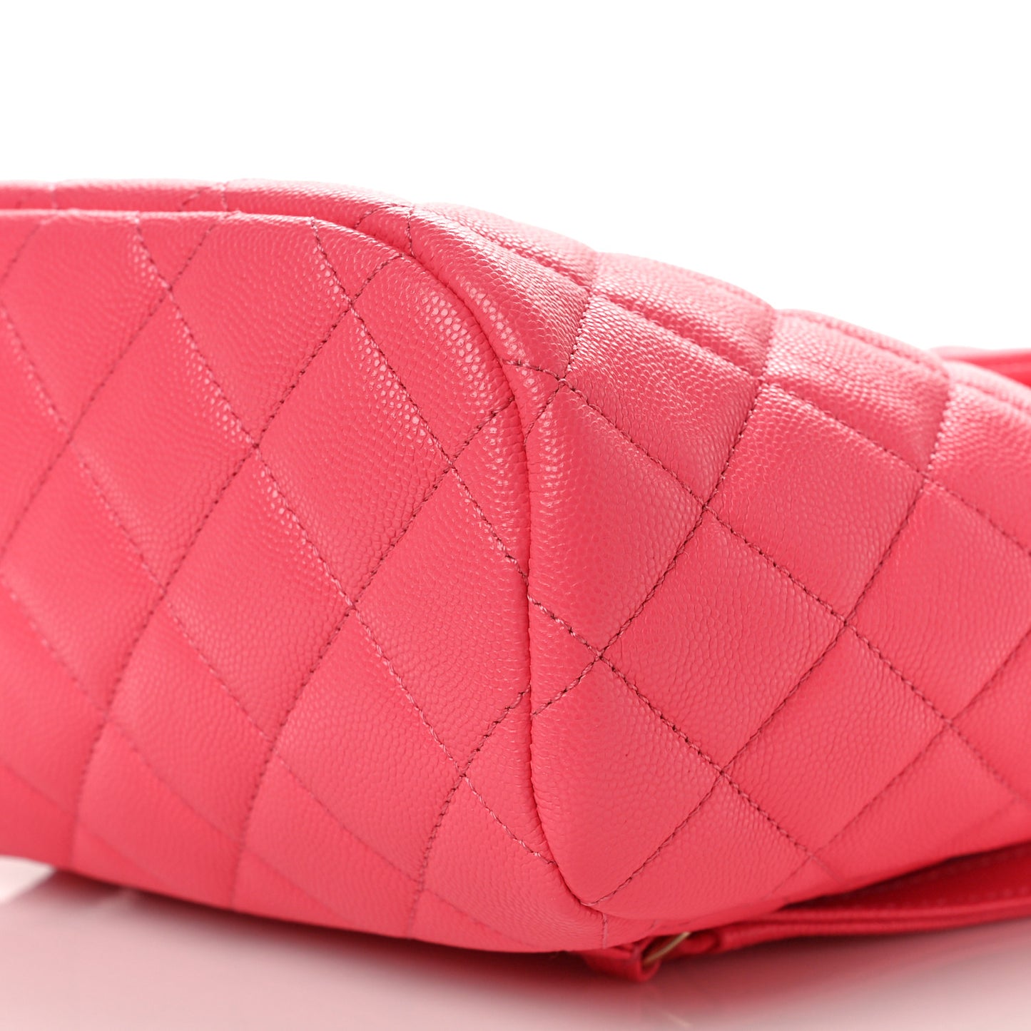 Caviar Quilted Mini Urban Spirit Backpack Pink