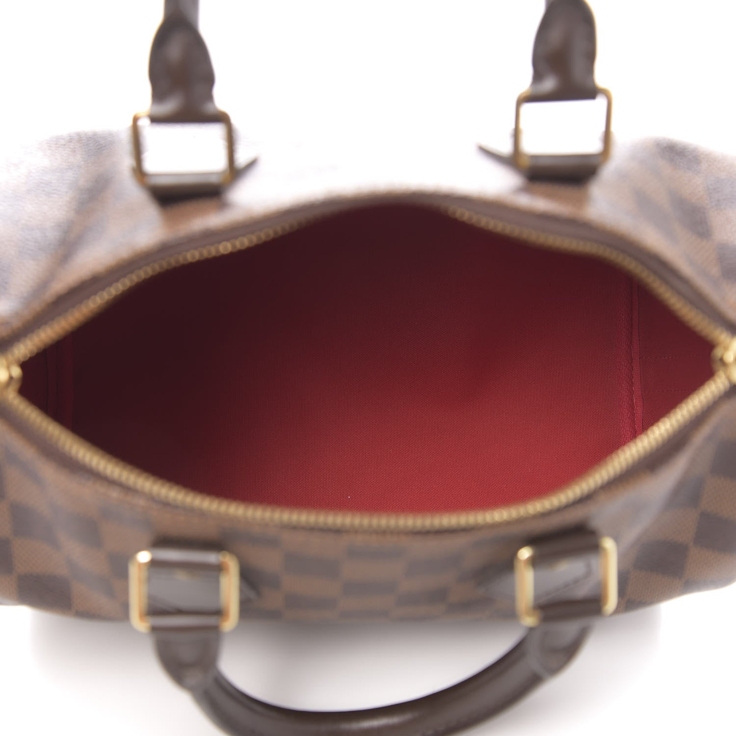 Louis Vuitton Damier Ebene Speedy Bandouliere 25 5 of 10