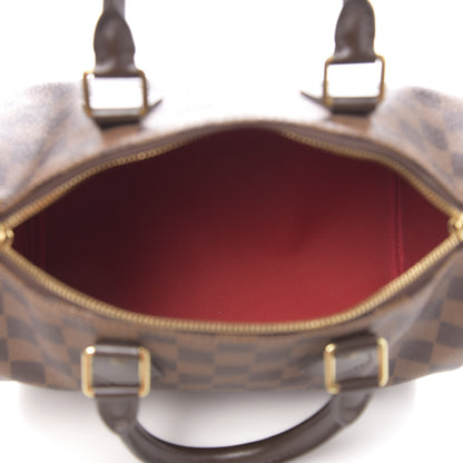 Louis Vuitton Damier Ebene Speedy Bandouliere 25 5 of 10