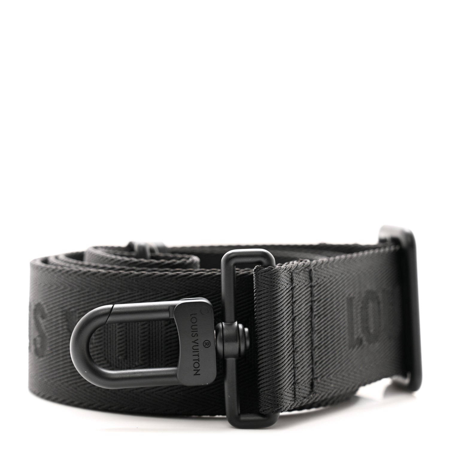 Louis Vuitton Jacquard Aerogram Shoulder Strap Black 1 of 3