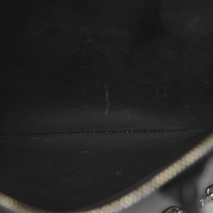 Louis Vuitton Calfskin Studded City Steamer MM Black 7 of 18