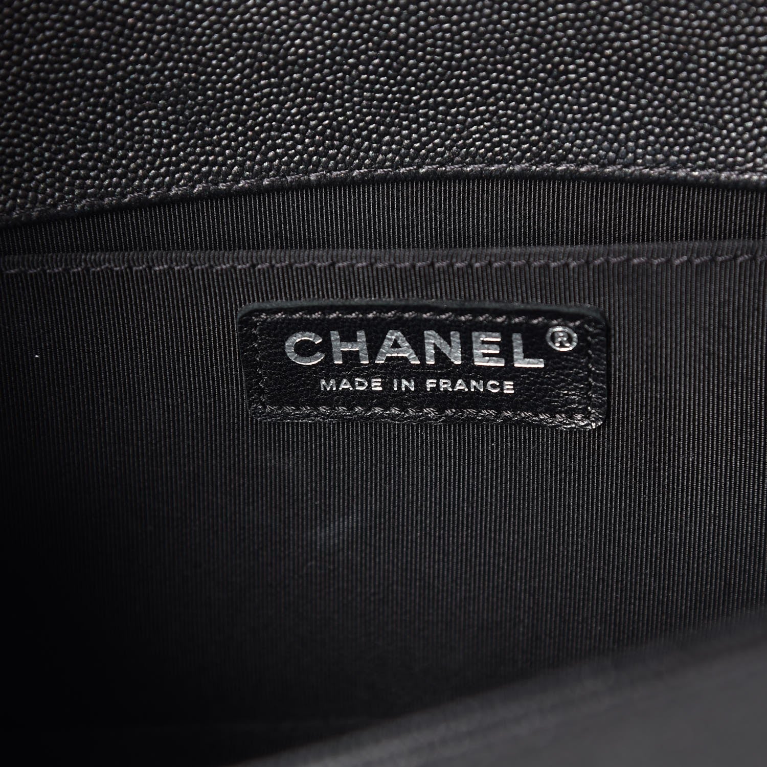 Chanel Caviar Quilted Medium Boy Flap So Black 6 of 8