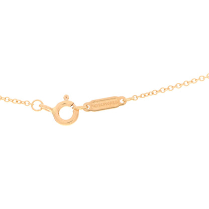 Tiffany 18K Yellow Gold Mini Bow Pendant Necklace 4 of 6