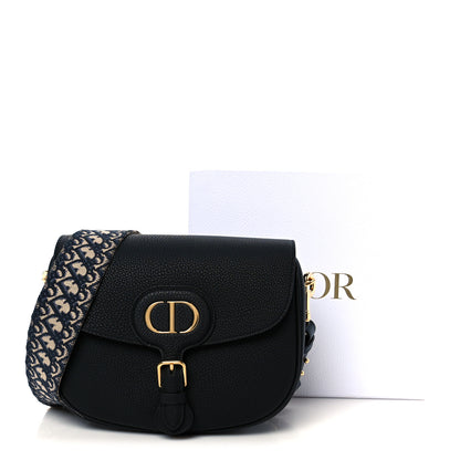 Christian Dior Grained Calfskin Large Bobby Flap Black 10 of 10
