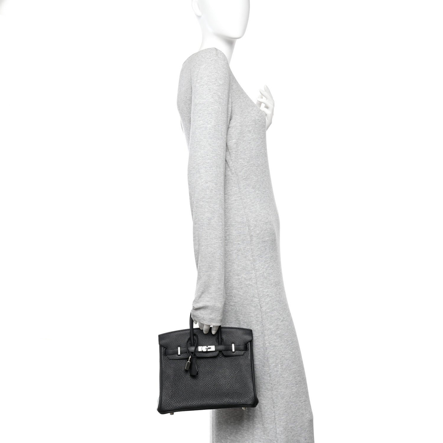 Hermes Togo Birkin 25 Black 2 of 11