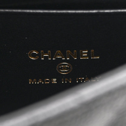 Chanel Caviar Quilted Coco Handle Clutch With Chain Black 6 of 10
