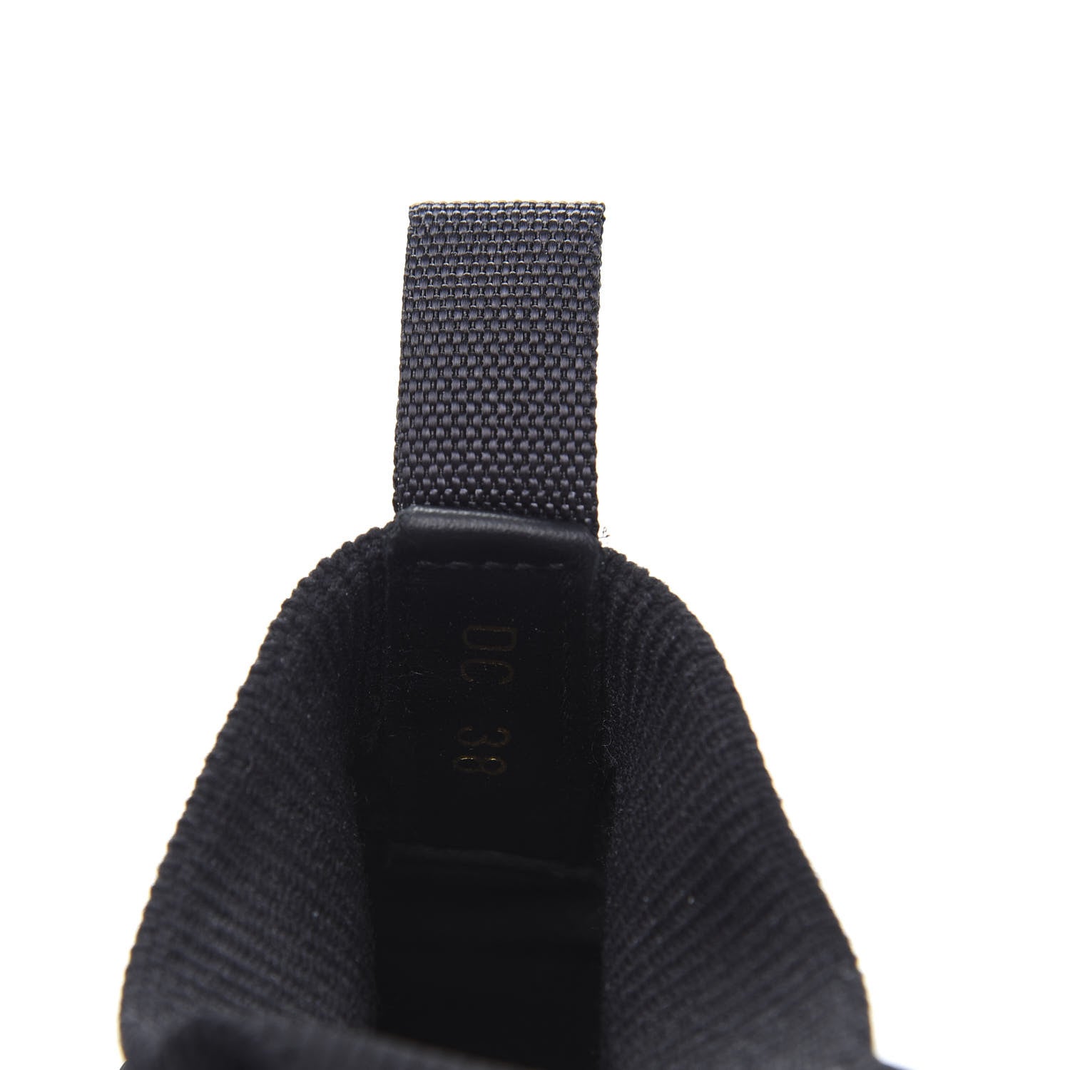 Christian Dior Technical Knit Calfskin Womens Walk'N'Dior High Top Sneakers 38 Black 9 of 9