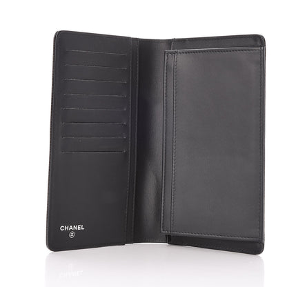 Chanel Caviar Timeless CC Yen Wallet Black 5 of 9