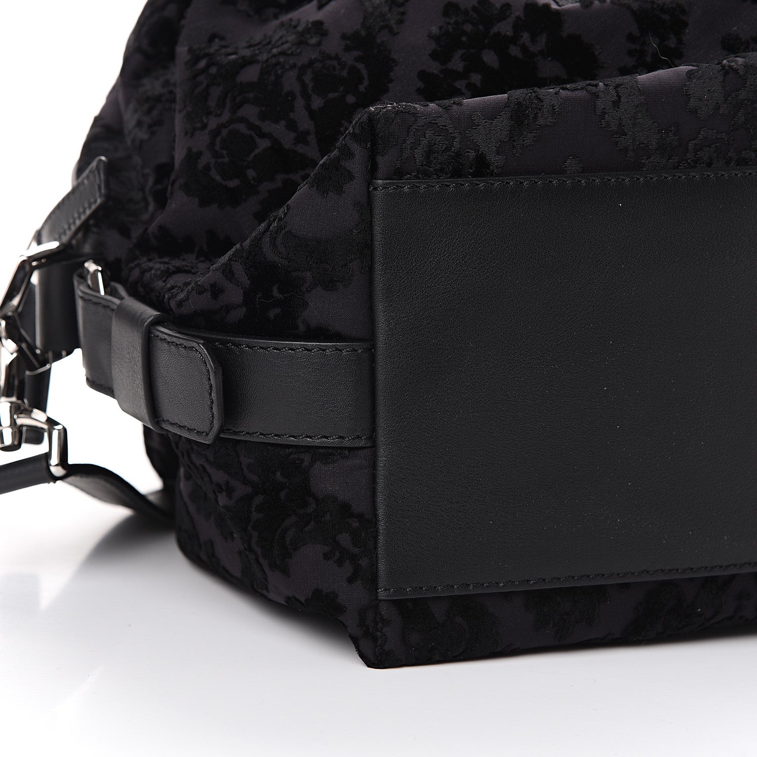 Givenchy Calfskin Velvet Devore Medium Nightingale Black 8 of 11