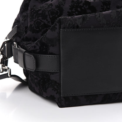 Givenchy Calfskin Velvet Devore Medium Nightingale Black 8 of 11