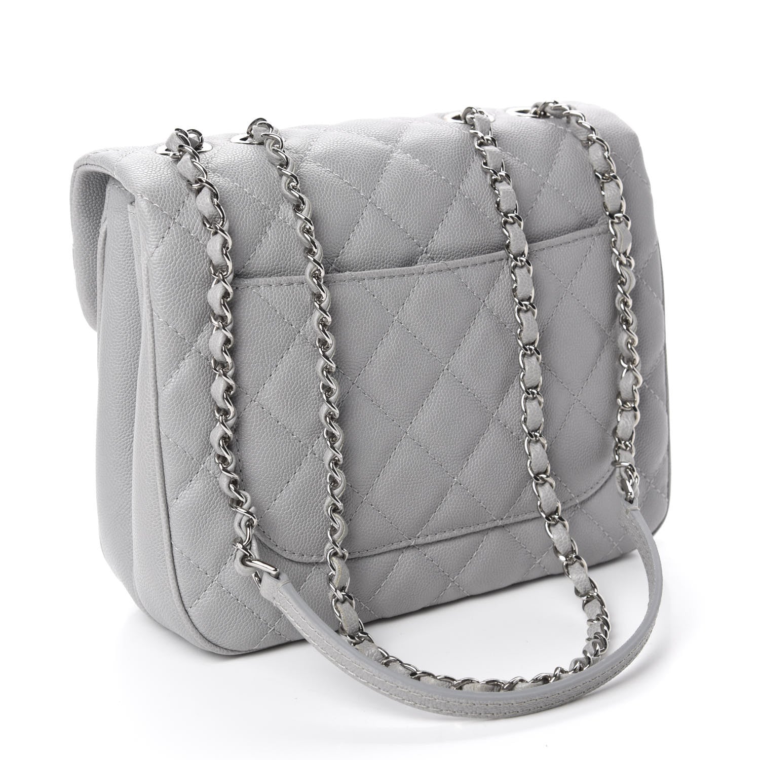 Chanel Caviar Quilted Medium Urban Companion Flap Grey 3 of 10