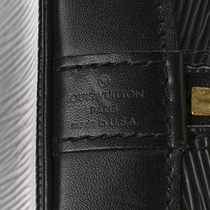 Louis Vuitton Epi Alma PM Black 5 of 7